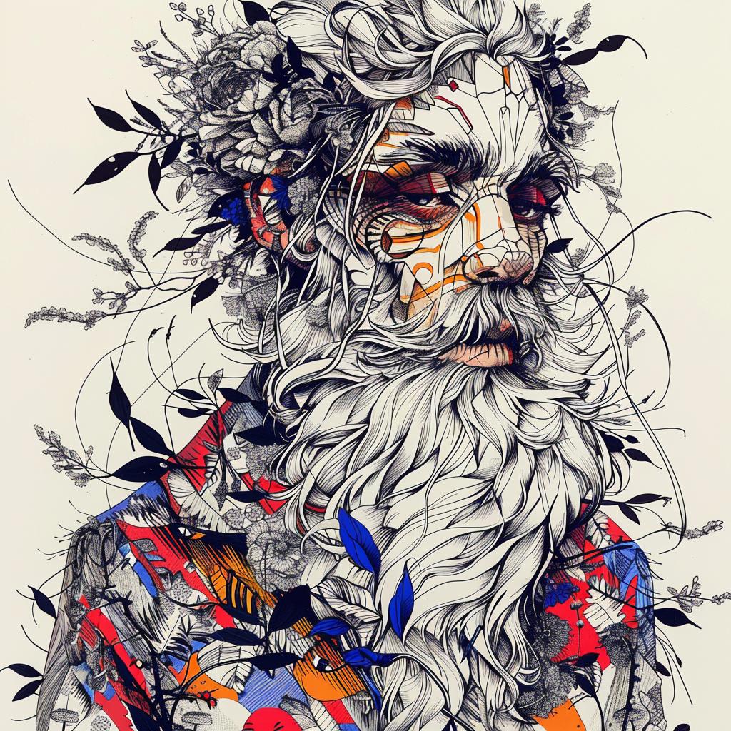 mythical  creature  hybrid  actors  flowers  fantastical  unique  entity  imaginative  artwork 952255
