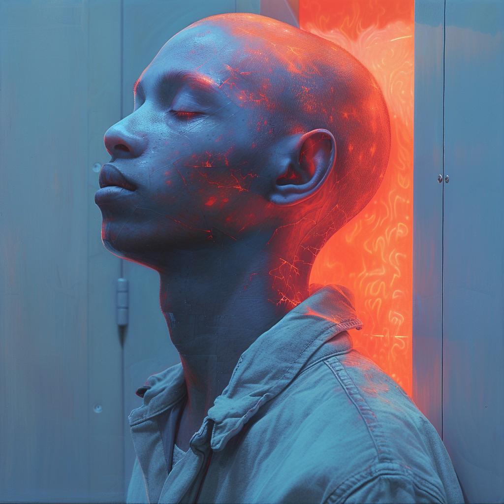 lifestyle  photo  surreal  blue  orange  glow  volumetric  NYC  cyborg  lighting 1019972