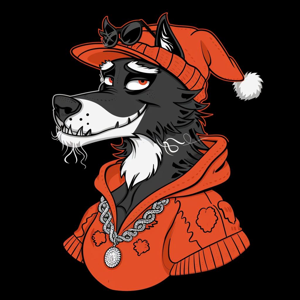 wolf  red  hat  chain  street  culture  minimal  aggressive  animal  urban 959201