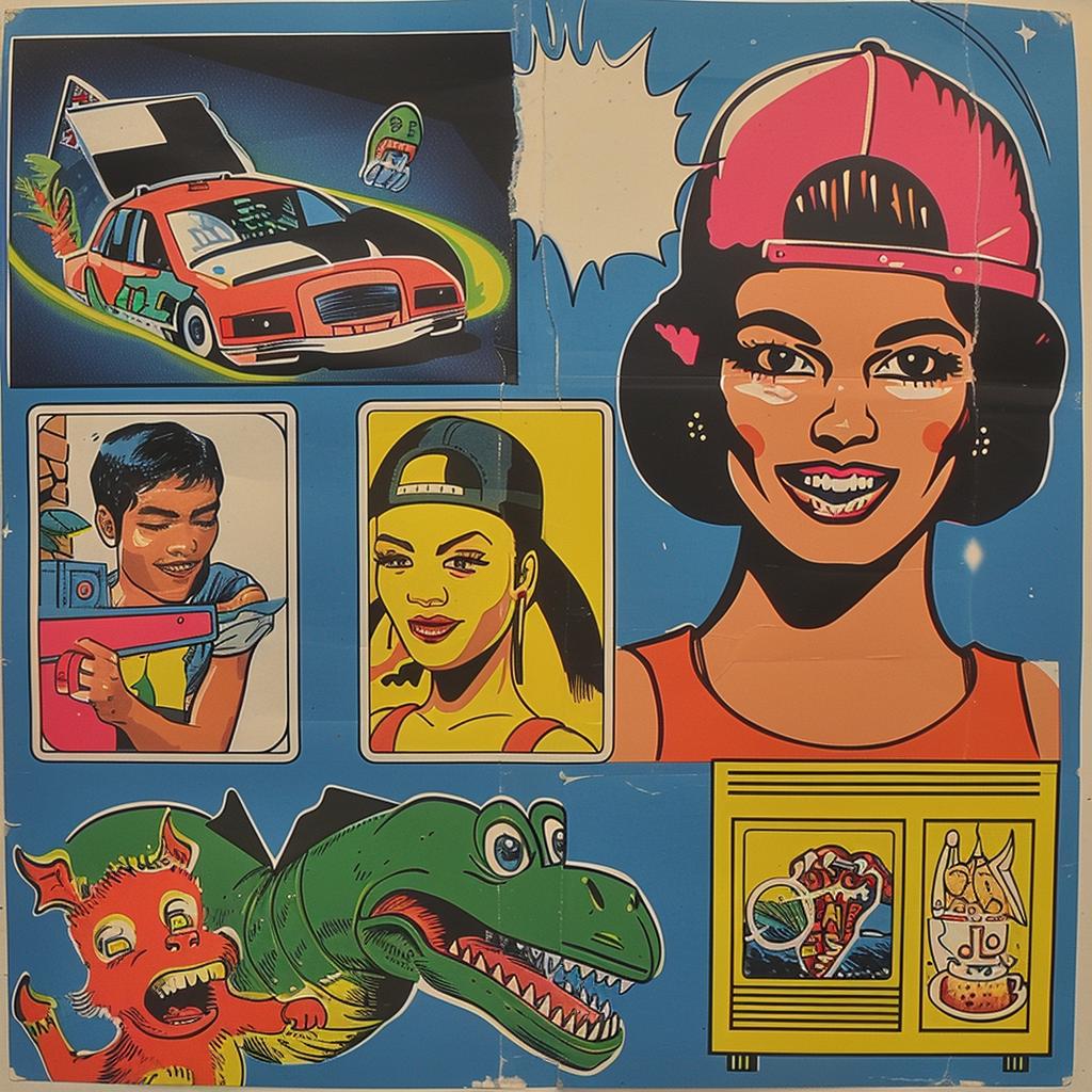 surreal  album  cover  collage  monsters  hyper-realistic  screenprinting  Toshio  Saeki  Todd White 942116