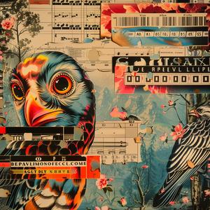 birds  music  collage  chromolithography  notes  colorful  artistic  nature  illustration  creative 1057860