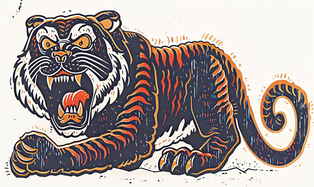 mythical  creature  tiger  Todd  McFarlane  snarling  dynamic  drawing  character  fantasy 934233