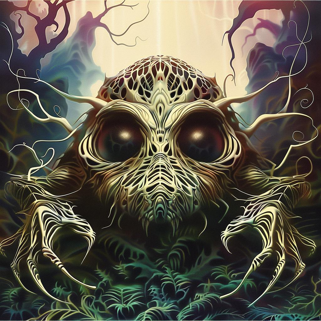 creature  album  art  digital  abstract  fantasy  vivid  design  illustration  colorful 967221