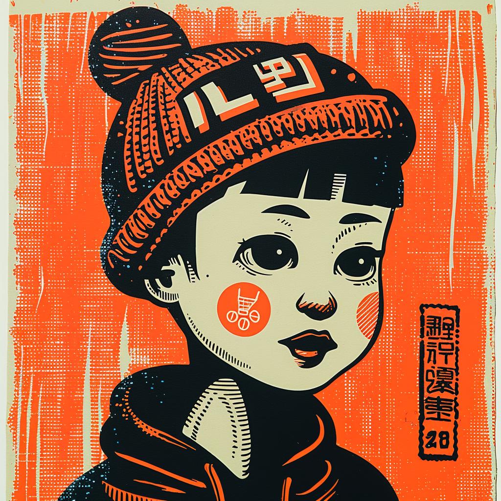 aggressive  streetwise  DJ  culture  minimal  poster  urban  character  hat  Korean 957157