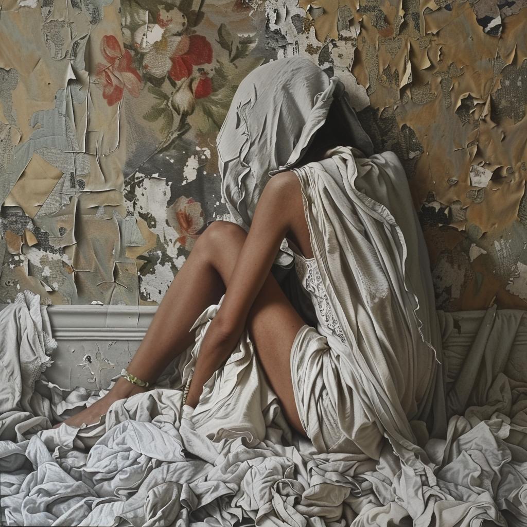 woman  clothes  sitting  painting  contemplative  interior  colorful  feminine  stilllife  modern 960863