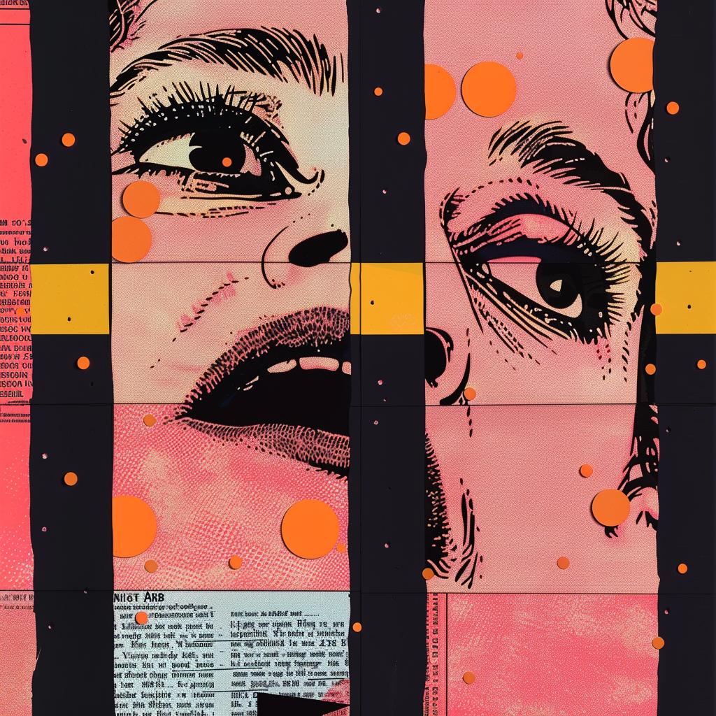 art  collage  woman  face  creative  abstract  encaustic  surreal  eye  expression 959890