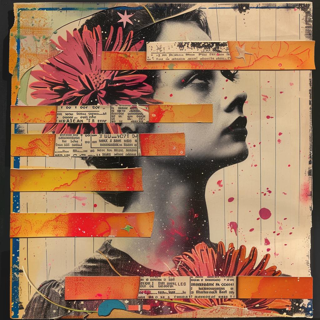 collage  woman  flowers  faces  art  abstract  vibrant  nature  whimsical  surreal 939751