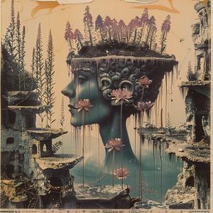 forest  album  cover  chromolithography  nature  trees  art  illustration  colorful  design 1060666