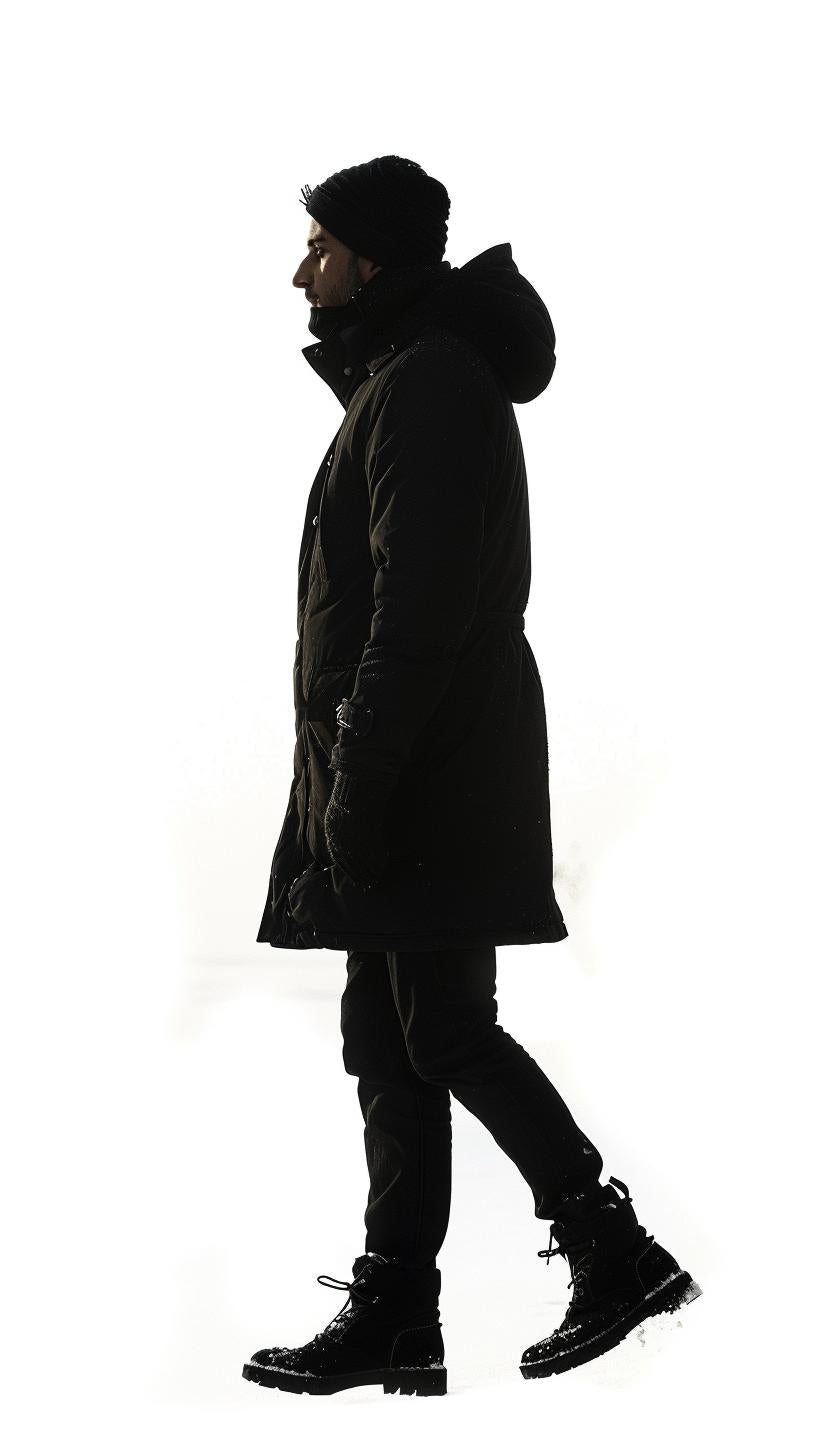 silhouette  man  coat  black  profile  illustration  minimal  fashion  outdoor  winter 954072