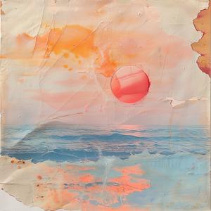 minimalist  risography  encaustic  joy  red  ball  ocean  colorful  abstract  happy 1062465