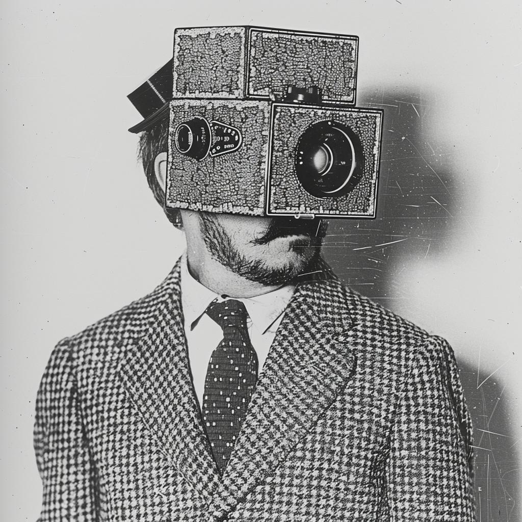 camera  head  man  surreal  vintage  conceptual  photography  artistic  modern  playful 917180