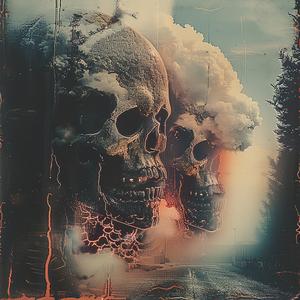 skulls  smoke  dark  memento  chromolithography  surreal  gothic  monochrome  death  symbolism 1053933