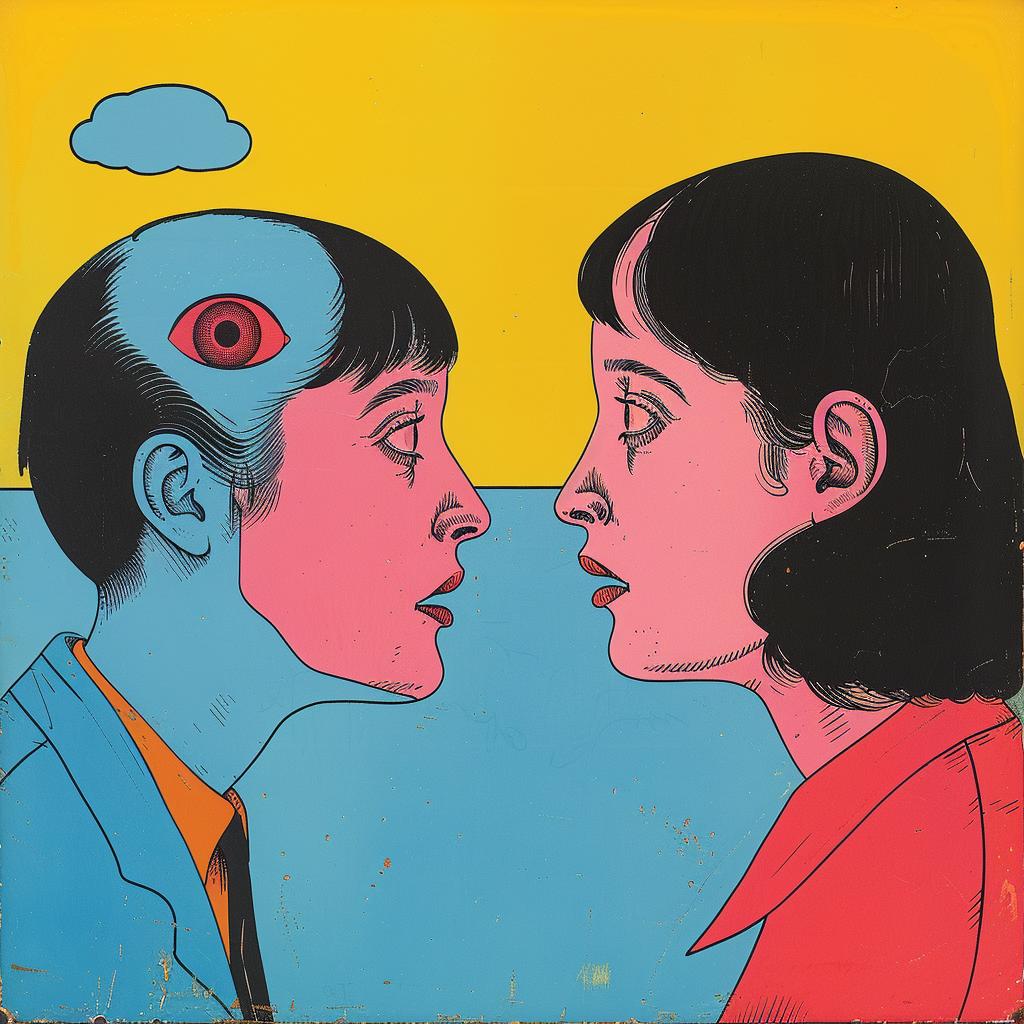 poster  people  looking  DADA  art  interaction  graphic  abstract  contemporary  illustration 977659