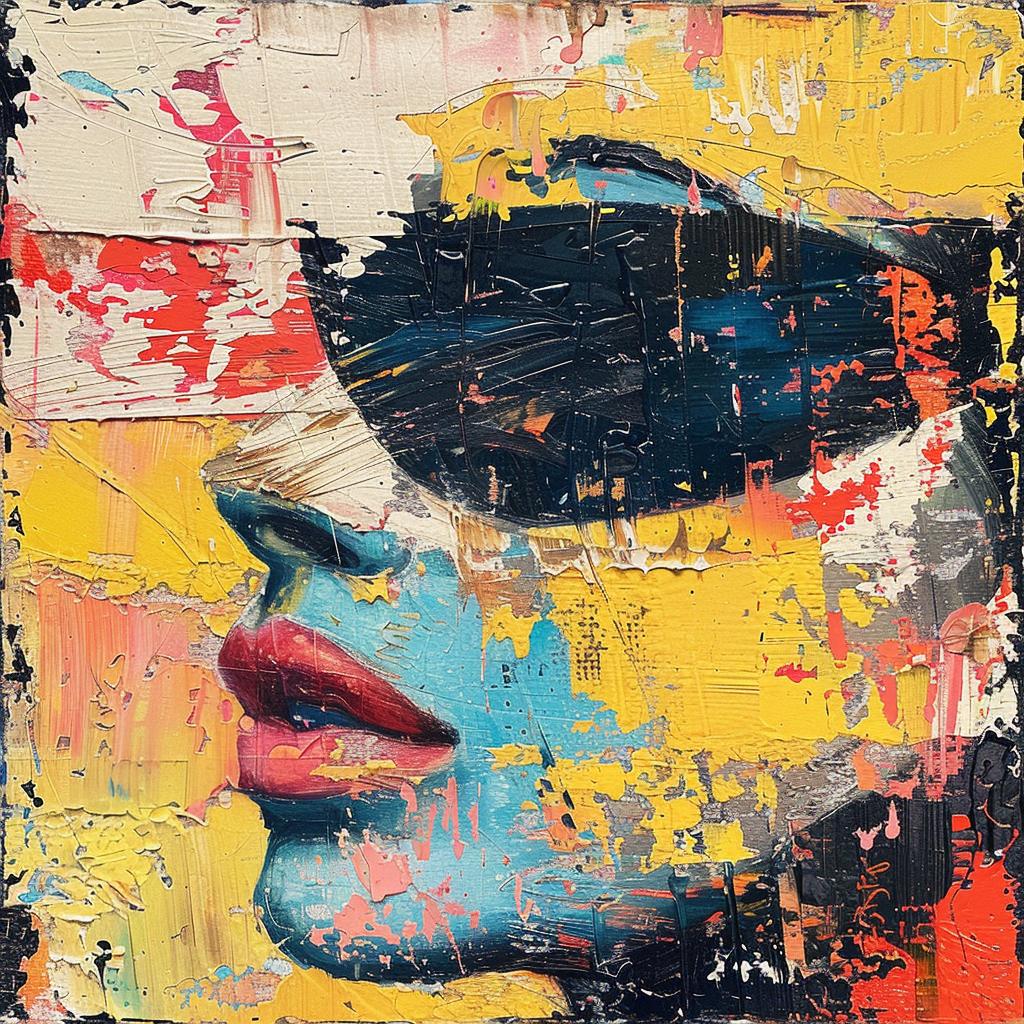 bauhaus  impasto  palette  decay  imperfect  1980s  painting  texture  abstract  sunglasses 916727
