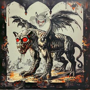 gothic  horror  art  chromolithography  dark  illustration  mysterious  vintage  graphic  style 1048775