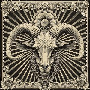 goat  deathmetal  tattoo  skull  art  illustration  dark  symbolic  graphic  vivid 1072164
