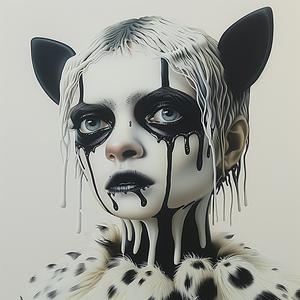 امرأة بالأبيض والأسود، مكياج، صورة، فن، تعبير، تصميم، جمال، مرئيات 1073363