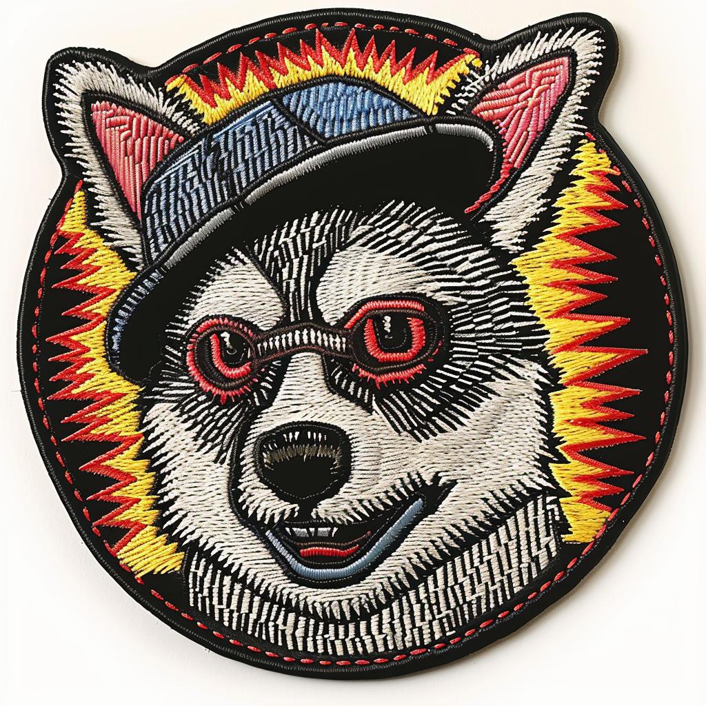 patch  dog  hat  glasses  chenille  hip-hop  streetwear  animal  colorful  minimal 961371