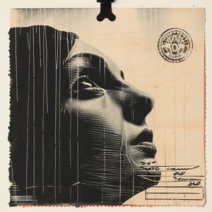 drawing  woman  face  black  white  art  stamp  creative  design  collage 1066879