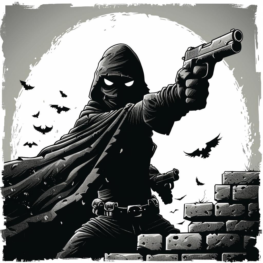 illustration  man  gun  blackandwhite  angst  dramatic  human  portrait  artistic  emotive 924587