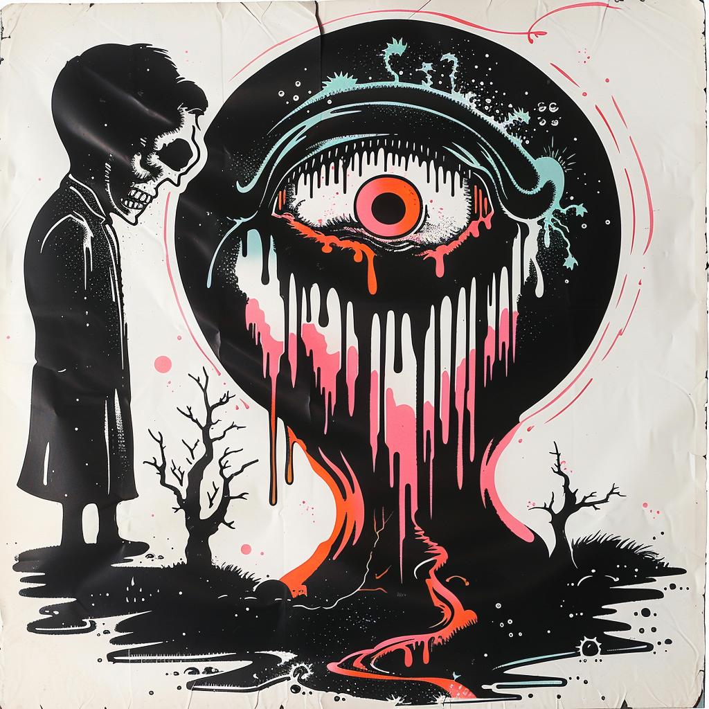poster  eye  man  occult  spiritual  style  dark  graphic  art  visual 930600