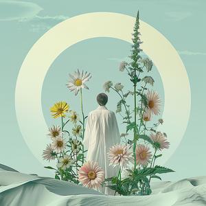 photography  flowers  field  man  nature  landscape  standing  vibrant  colorful  scene 1040598