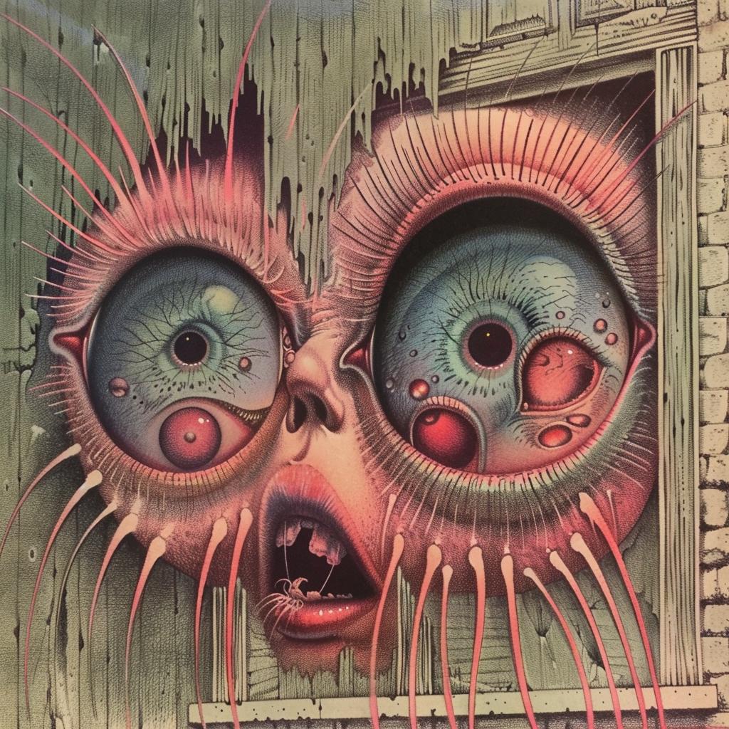 1917  horror  monster  album  cover  the  eyes  artwork  graphic  design 948768