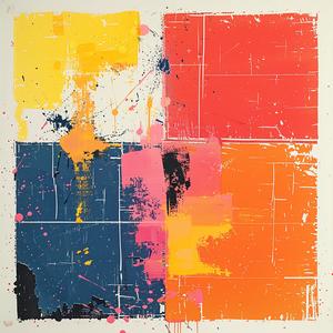 abstract  painting  splatters  creative  blockprint  colors  surreal  art  texture  vibrant 1063150