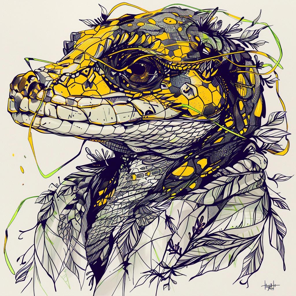mythical  creature  hybrid  lizard  feathers  fantasy  unique  exploration  fantastical  blend 952866