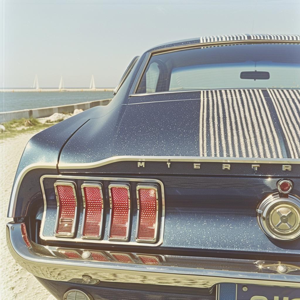 beach  car  Ford  Mustang  classic  water  parked  scenic  vintage  automobile 962682