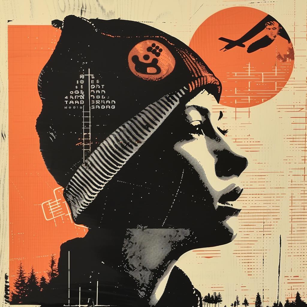 collage  abstract  expressionism  Rauschenberg  woman  hat  plane  minimal  street  poster 957405