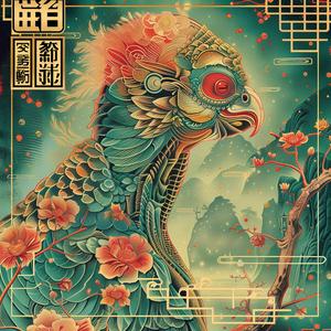 chromolithography  phoenix  art  traditional  vibrant  bird  mythical  color  design  symbol 1052445