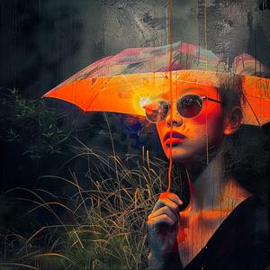 نظارات شمسية نسائية، مظلة مطر، موضة، مزاجية، أنيقة، حضرية، متحدية، معاصرة 1040065