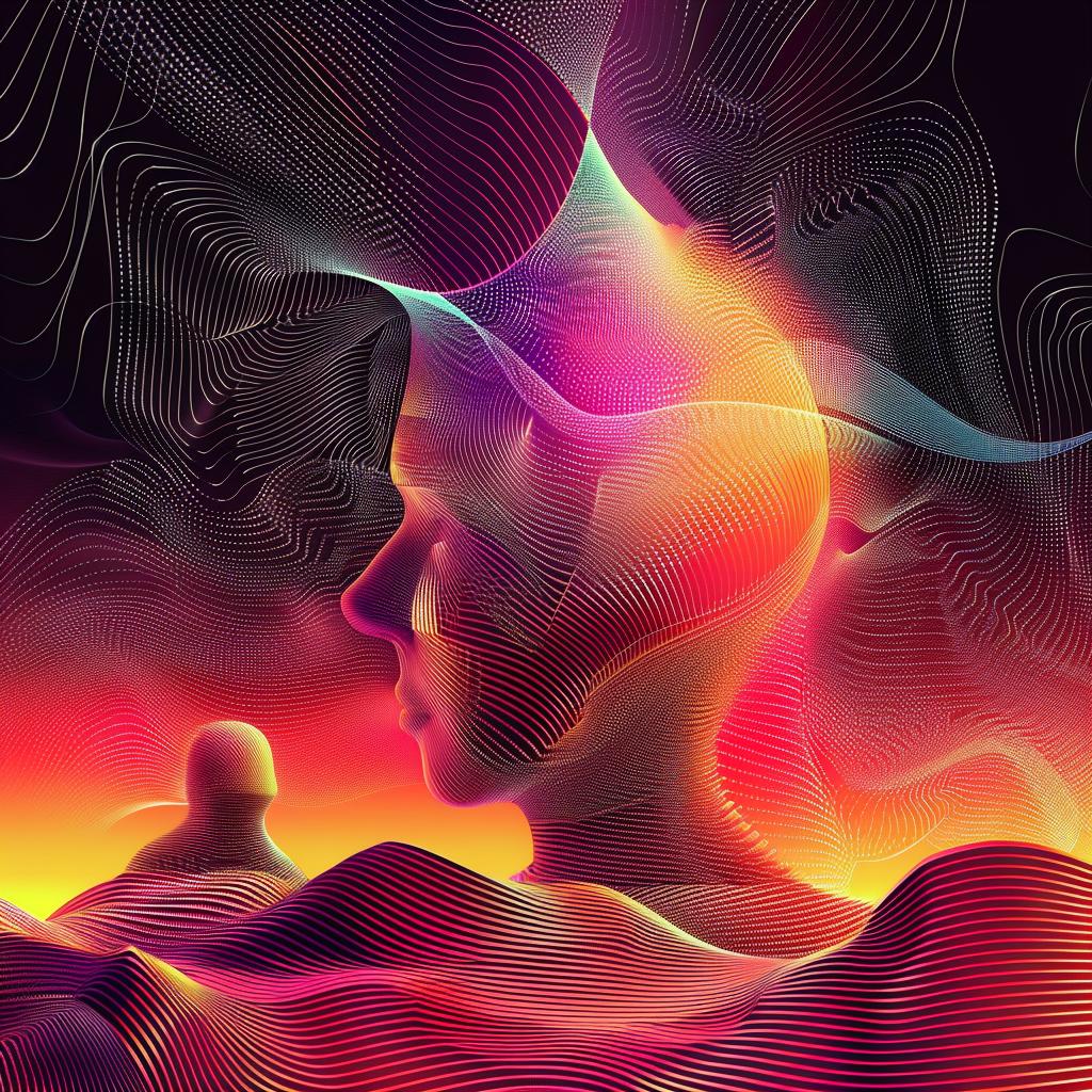 digital  colorful  desert  man  landscape  art  vibrant  illustration  scene  visual 967100