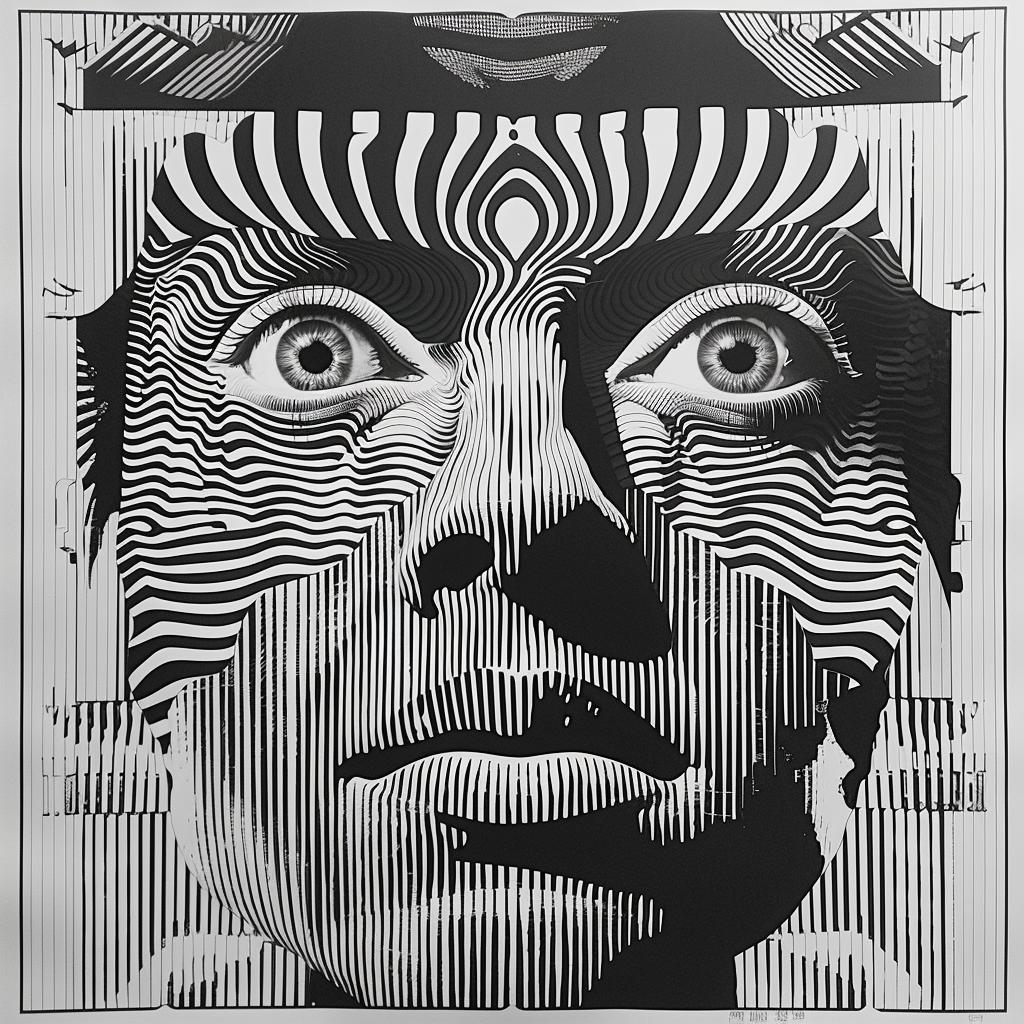 black  white  album  cover  screenprinting  mans  face  poster  art  minimalism 960571