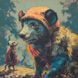 mouse  rat  woods  painting  chromolithography  wildlife  nature  art  illustration  animal 1050909