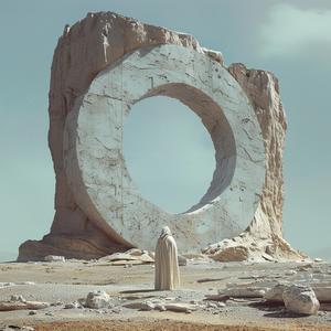 surreal  photography  minimalism  fantasy  abstract  negative  space  circular  object  man 1040619