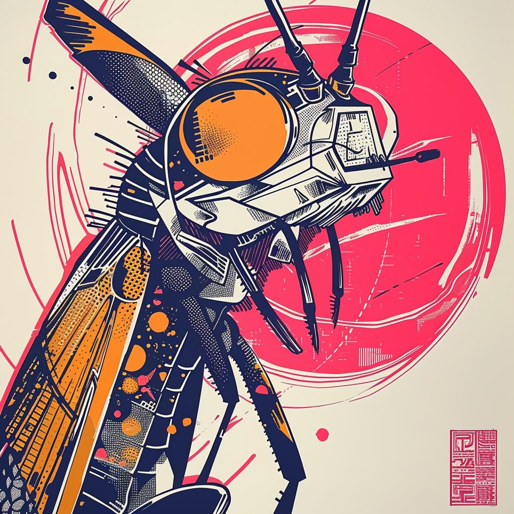 surreal  album  cover  grasshopper  digital  art  selected  creative  design  illustration 939473