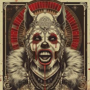 clown  mask  blood  face  dripping  makeup  horror  expression  artwork  portrait 1072013