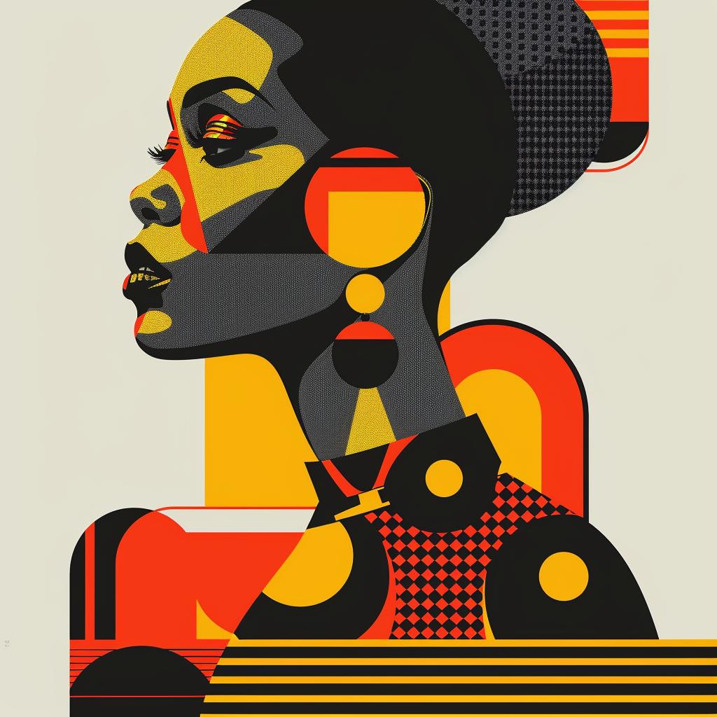 abstract  art  portrait  minimalist  woman  elegance  geometric  colorful  modern  face 929473
