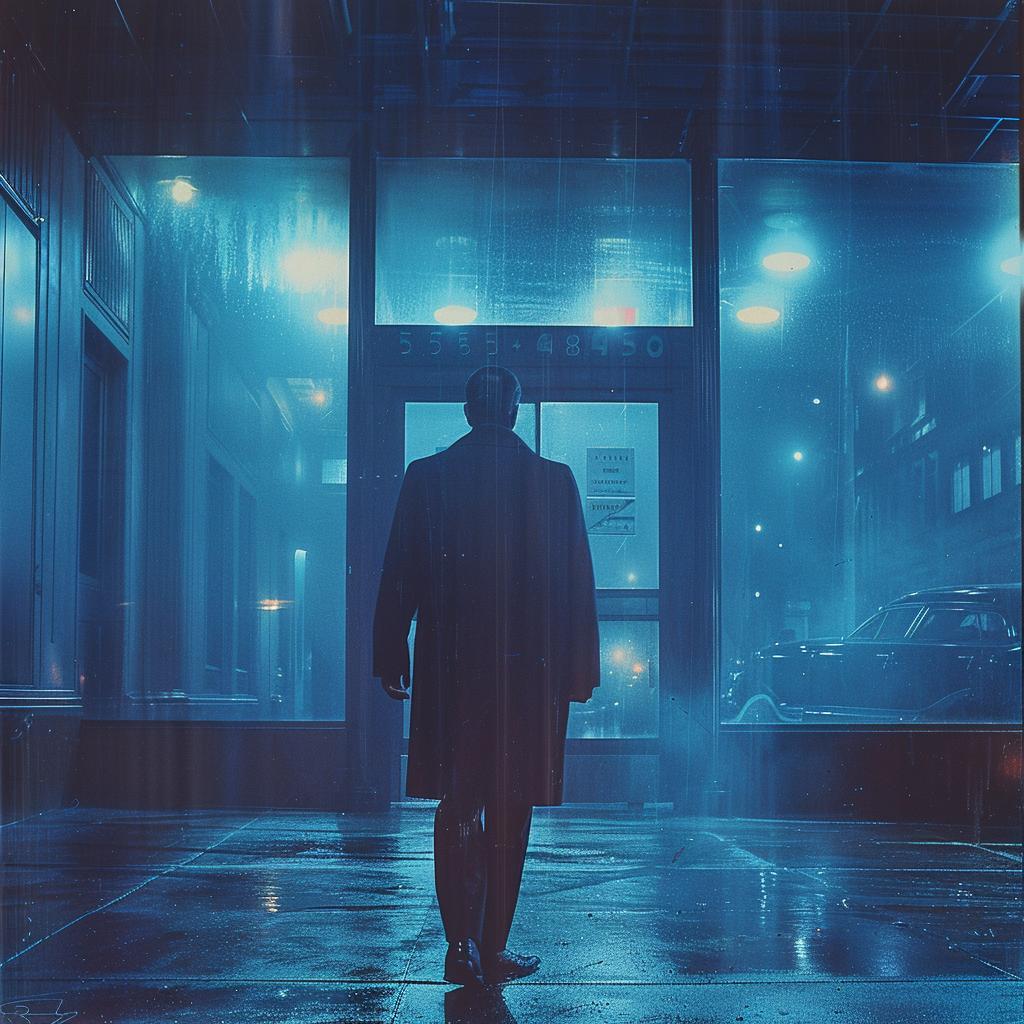 monochromatic  surreal  lifestyle  NYC  suit  focus  lighting  glow  volumetric  horror 1032234