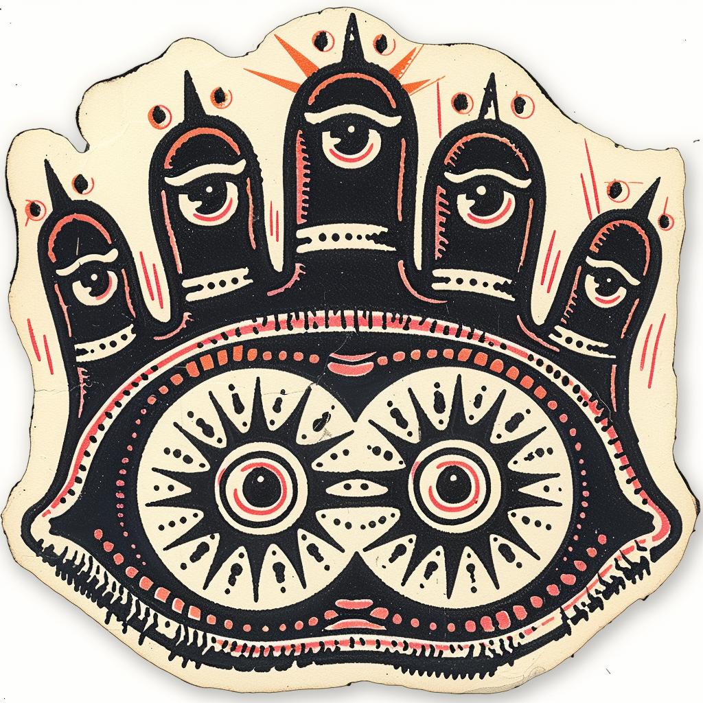 provocative  art  sticker  eye  hand  dark  occult  introspective  naturalistic  terror 935390