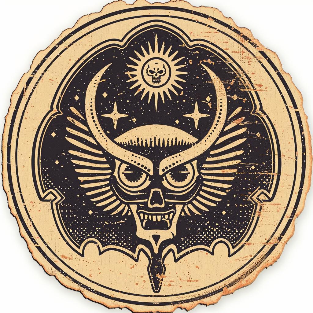 badge  owl  sun  symmetrical  design  occult  naturalistic  spiritual  provocative  art 933381
