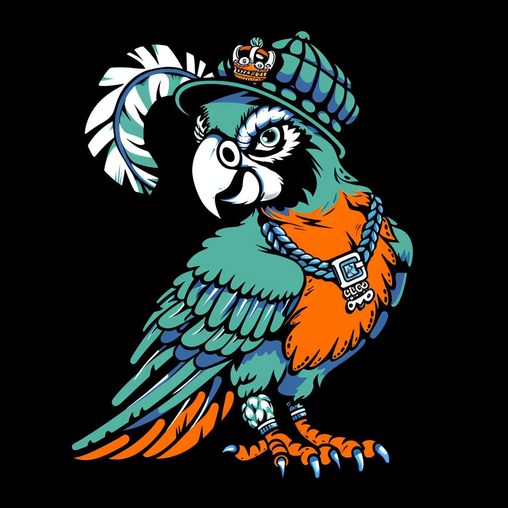 parrot  anthropomorphic  streetwear  aggressive  minimal  teal  hat  urban  wildlife  playful 959083