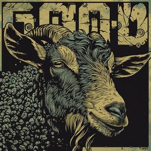 album  cover  goat  horns  surreal  chaos  symbolist  risograph  disintegration  creative 1078087