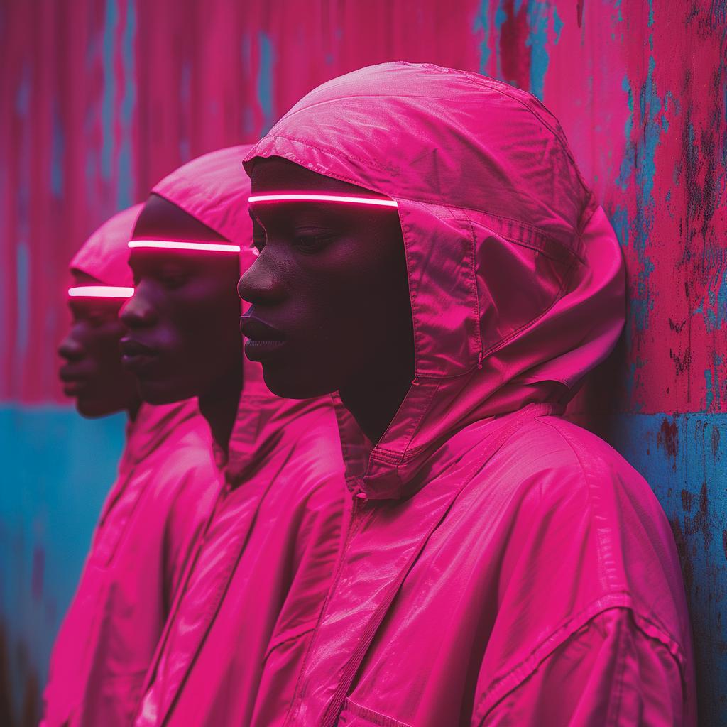 neon  jacket  people  futuristic  photography  sharp  focus  surreal  lighting  glow 1030778