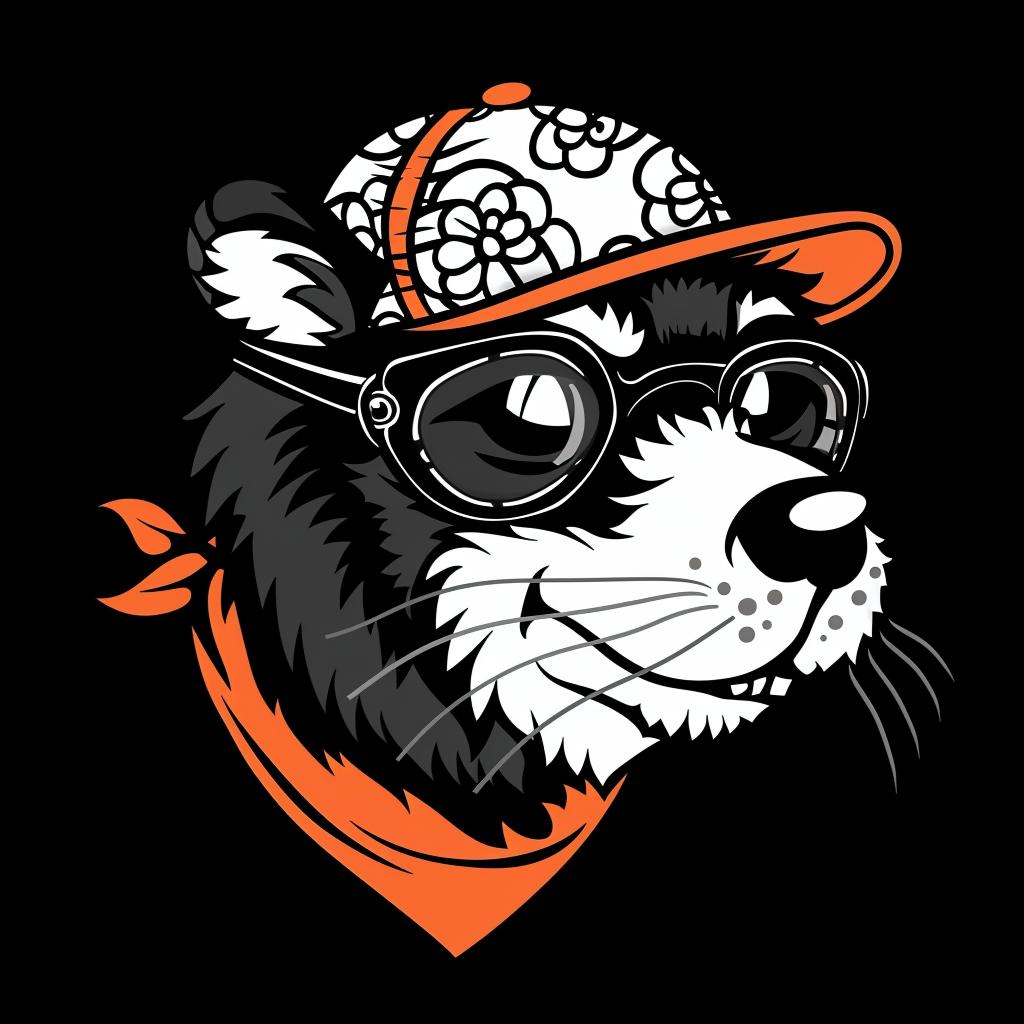 aggressive  streetwise  animal  bandana  sunglasses  culture  raccoon  art  urban  illustration 959029