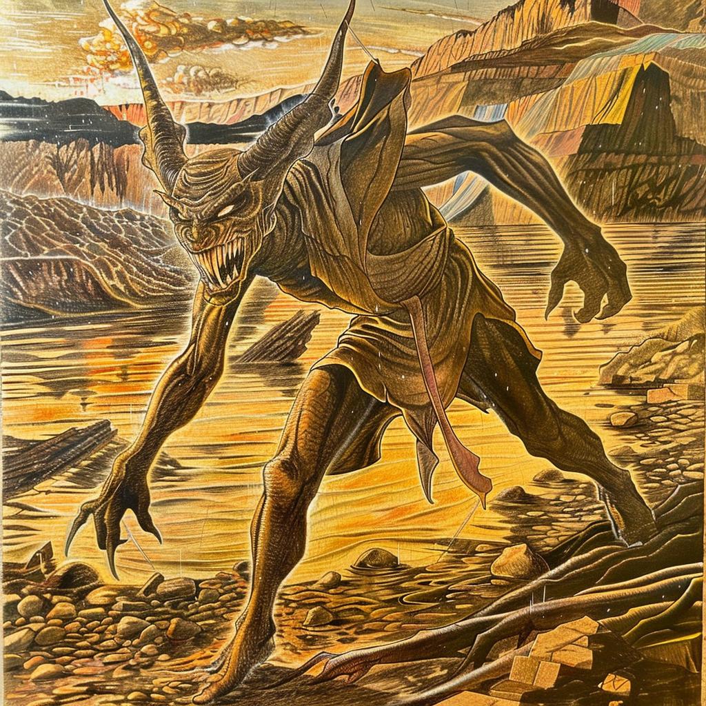 demon  drawing  horror  wings  bat  1917  creature  illustration  spooky  fantasy 949226