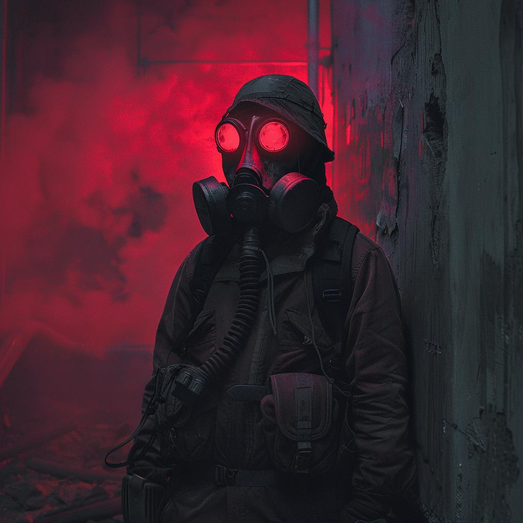 gasmask  soldier  portrait  color  lighting  glow  technique  photo  urban  dramatic 965524