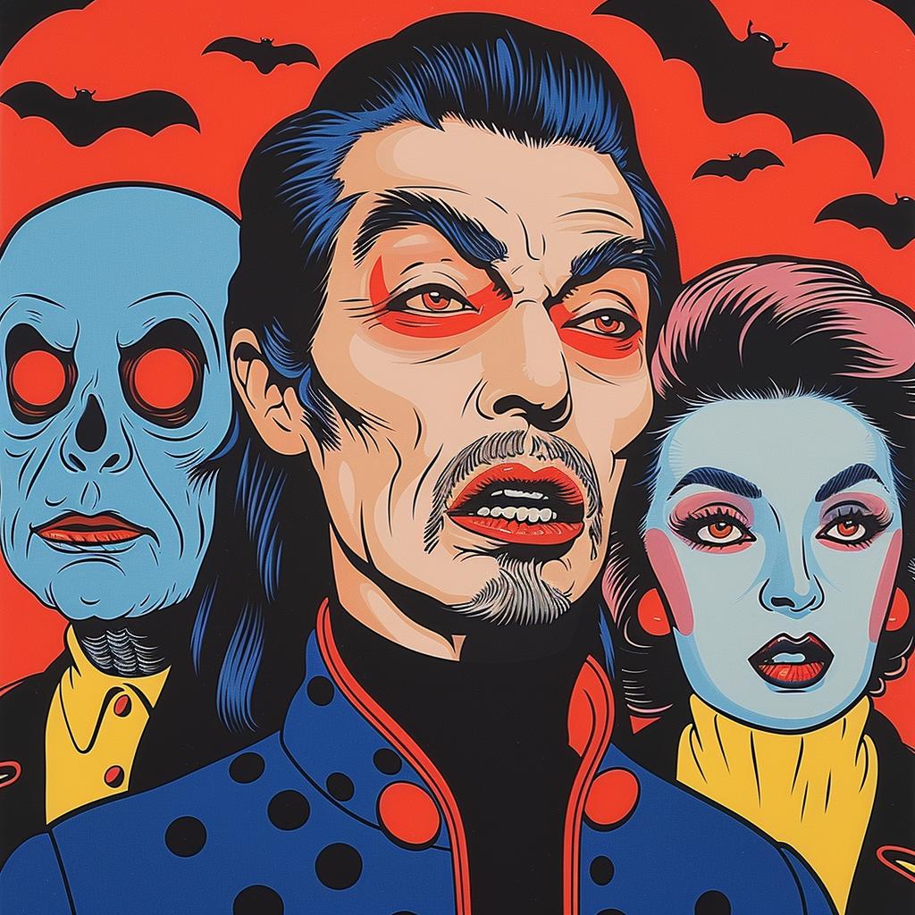 Dracula  poster  horror  Japanese  vintage  graphic  film  illustration  art  dark 1021436